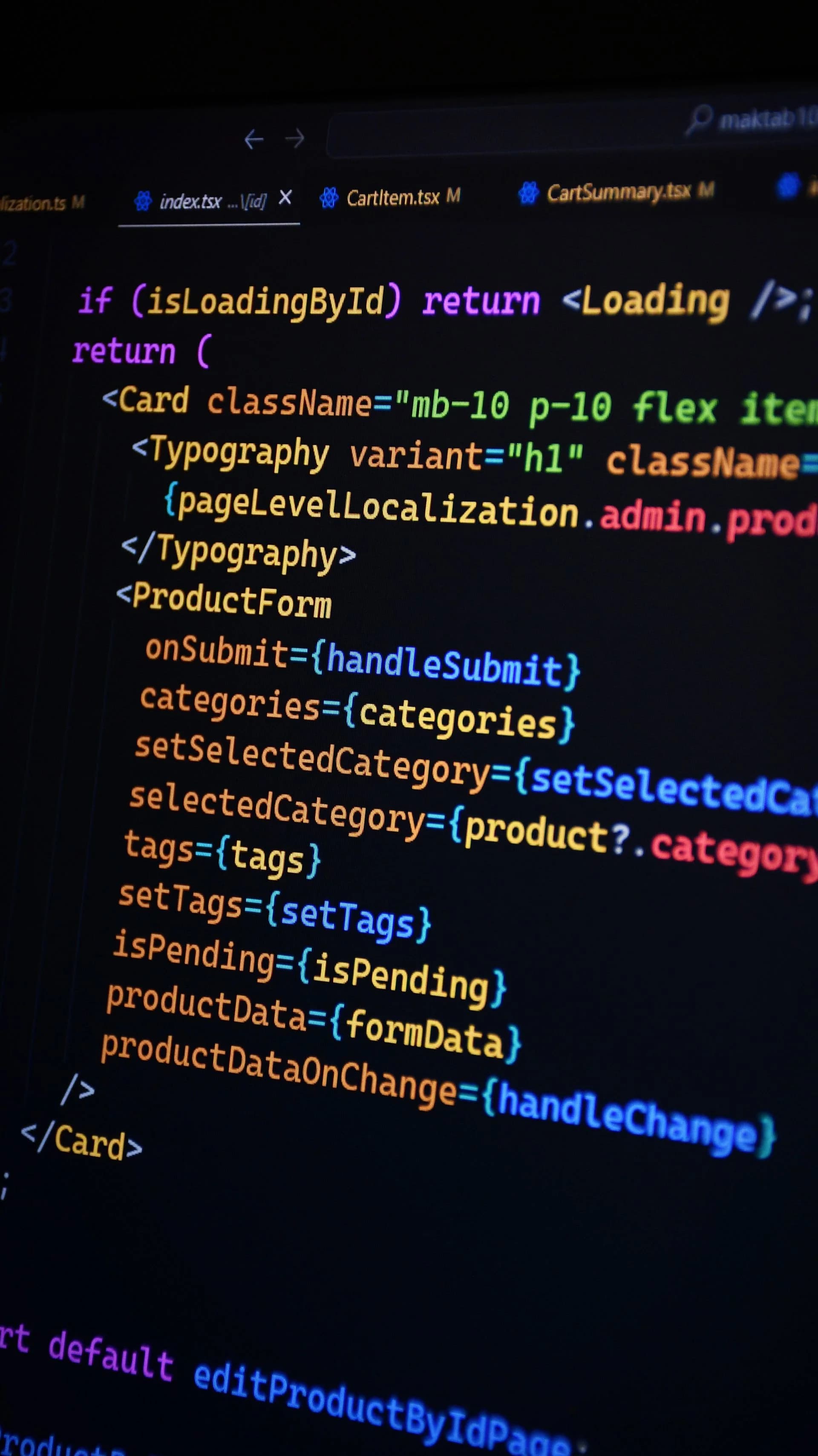 React performance profiling tools showing component render timelines and optimization metrics